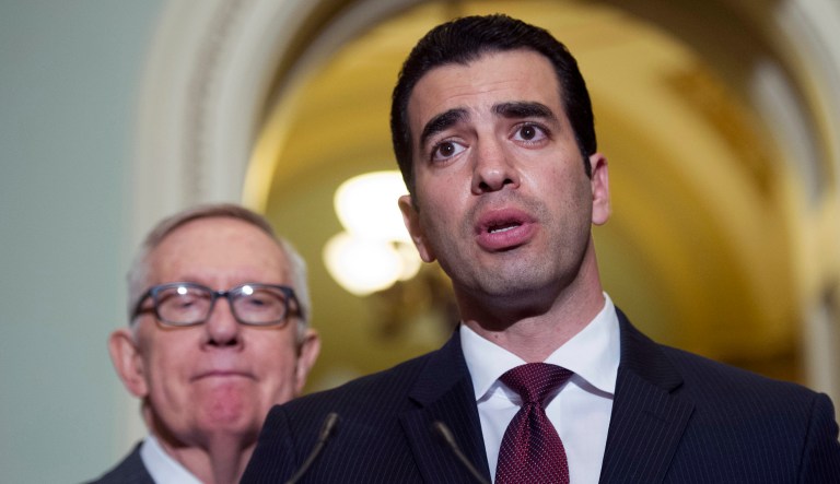 After a former campaign staffer lodged sexual misconduct allegations against him, Rep. Ruben Kihuen, D-Nev., apologized for his behavior in a statement Friday. Kihuen did not say he would leave office. (AP Photo/Cliff Owen)