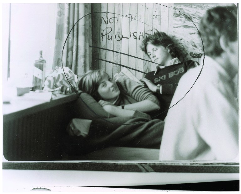 This image provided by RR Auction shows a photograph marked 