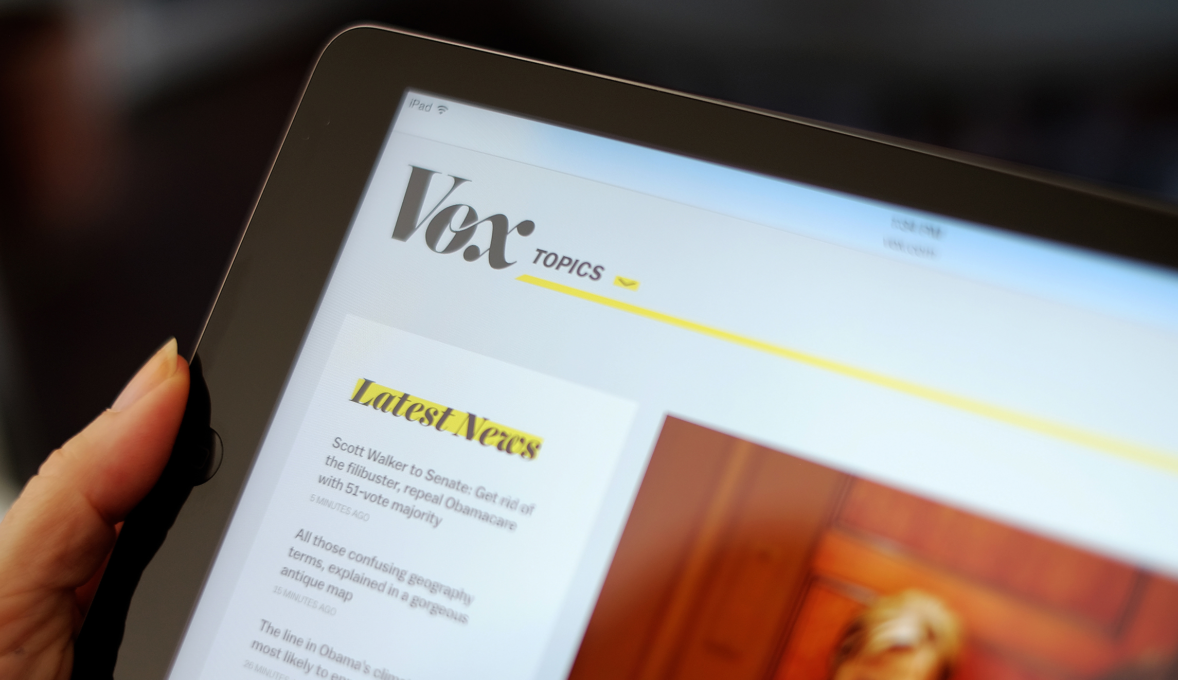 Vox employees stage walkout