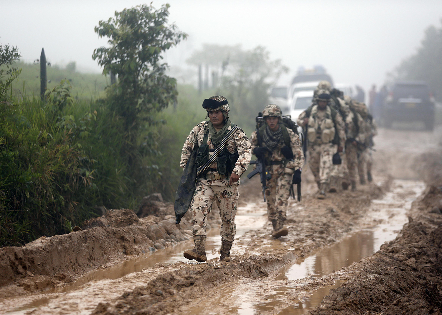 UN says Colombia’s FARC rebels have handed over almost all weapons
