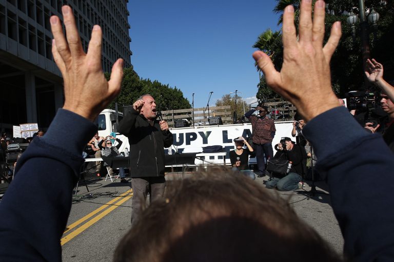 The Occupy Wall Street movement also eschewed 