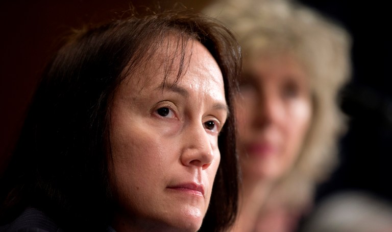 Svinicki, a nuclear engineer, has served on the commission since 2008. (AP Photo/Manuel Balce Ceneta)