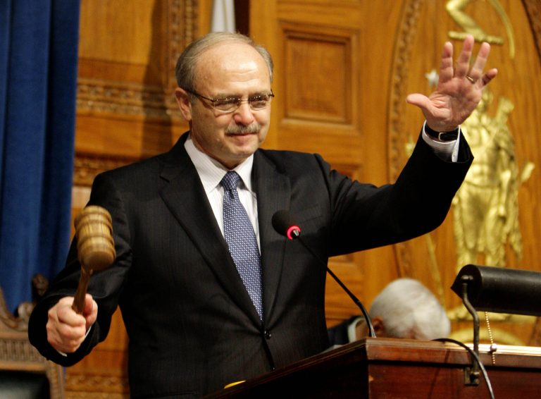 The U.S. Supreme Court declined Monday to hear former Massachusetts House Speaker Salvatore DiMasi's appeal of his corruption conviction, effectively closing the door on an appeal of the case itself. (AP File Photo/Charles Krupa)