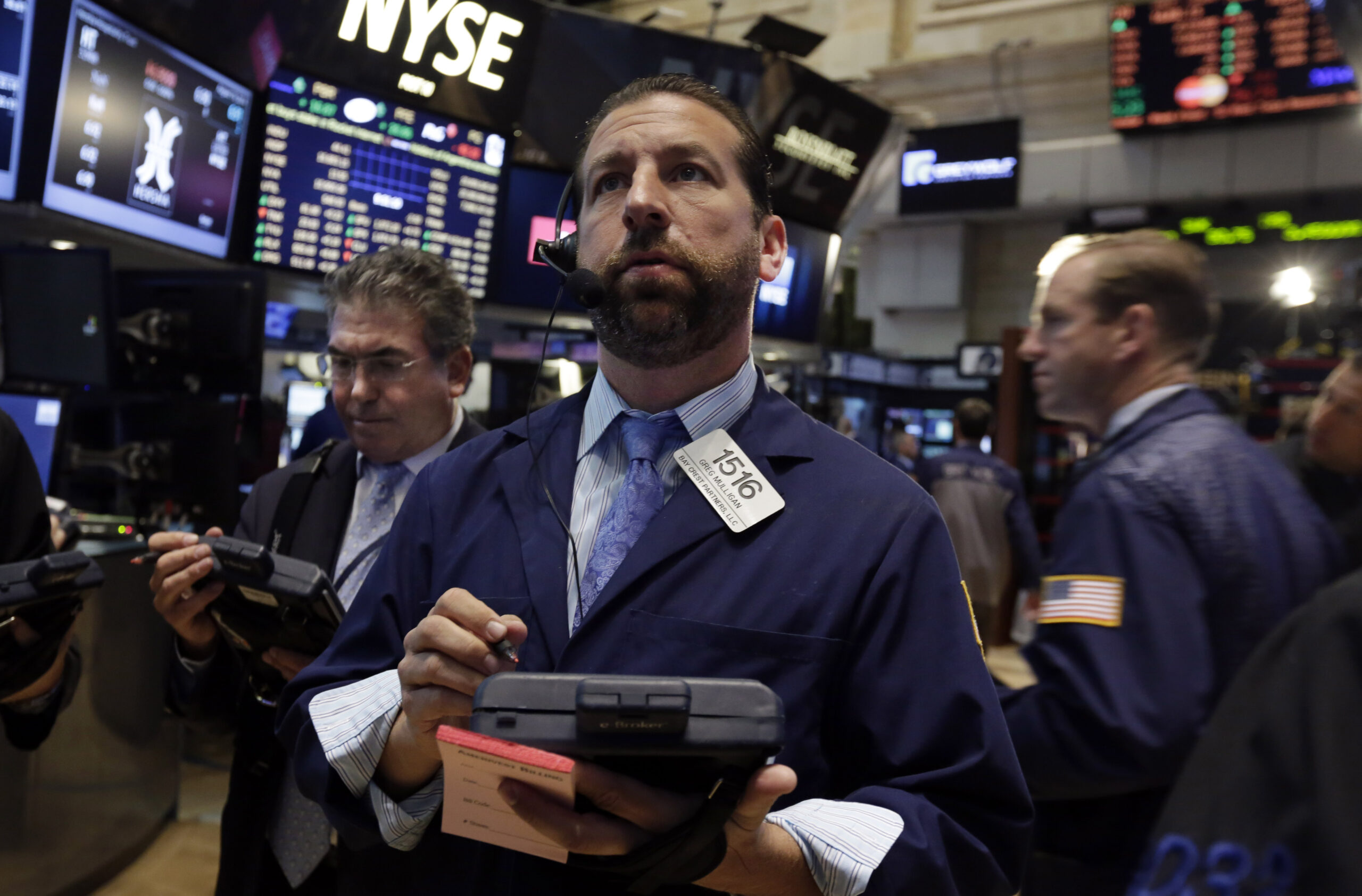 Stocks open lower after two straight gains