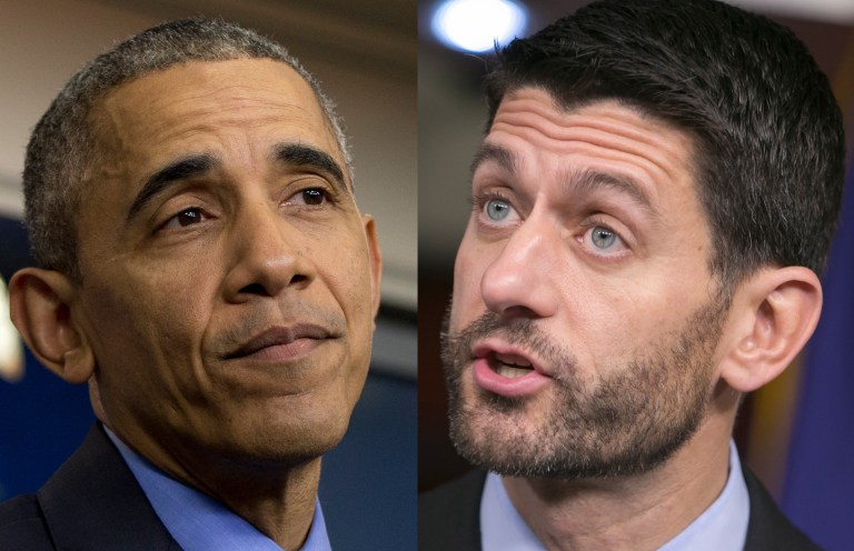 A statement released by House Speaker Paul Ryan's office said President Obama seems to be saying that fears about the Islamic State are 