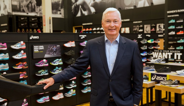 Chairman and CEO of DICKâS Sporting Goods Edward W. Stack visits a new store at the Baybrook Mall, one of six new locations, opening in the Houston area in Tuesday, October 18, 2016.