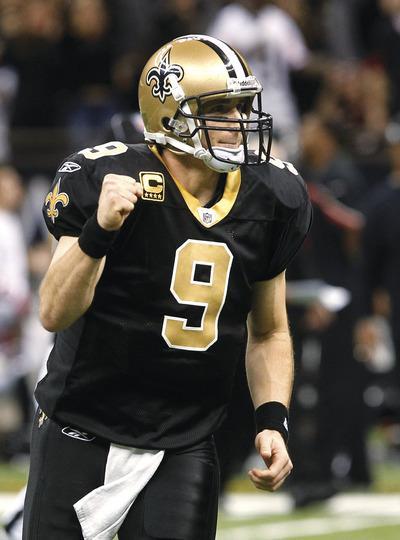 Breesing past record in pass friendly NFL