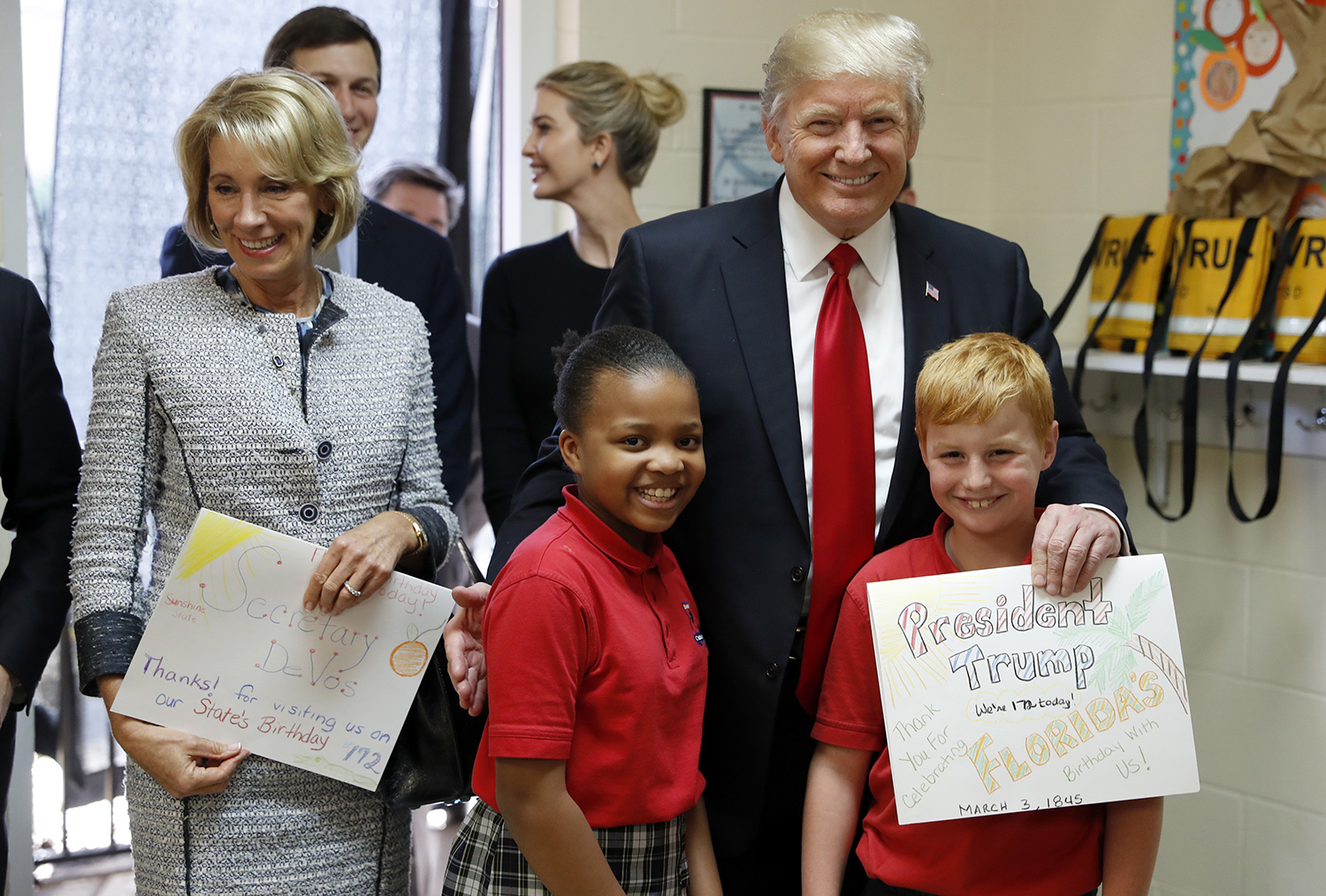Trump tells kid: ‘Make a lot of money,’ ‘don’t run for politics after’