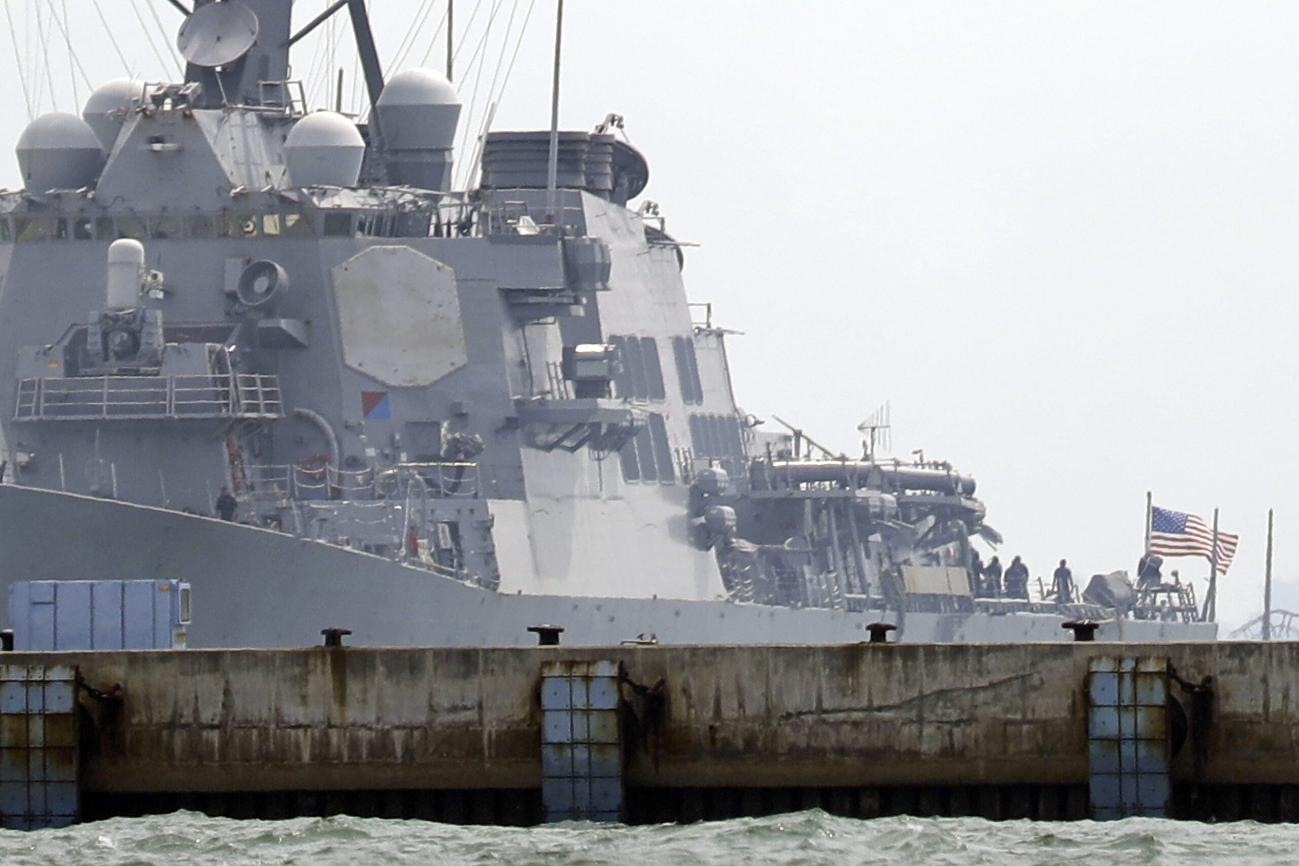 Search for USS John S. McCain’s 10 missing sailors continues