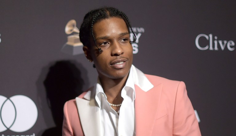A$AP Rocky, the American rapper, whose real name is Rakim Mayers.