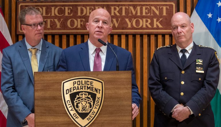 New York City Police Commissioner James O'Neill