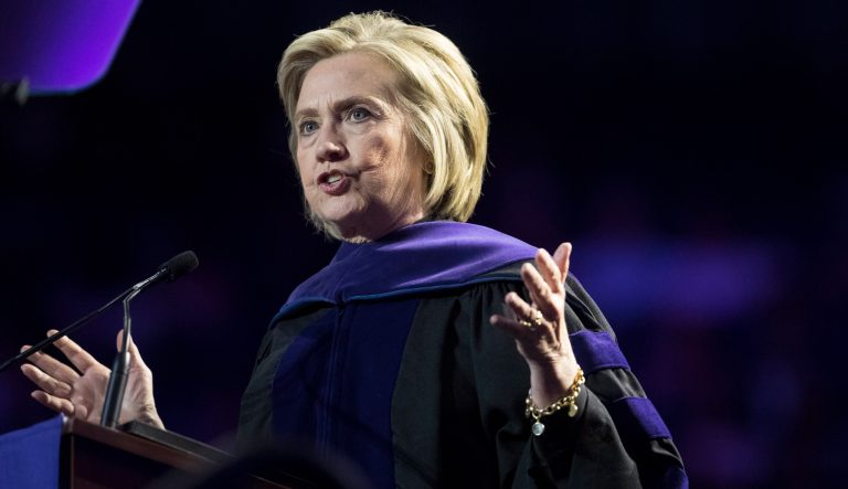 Former Secretary of State Hillary Clinton 