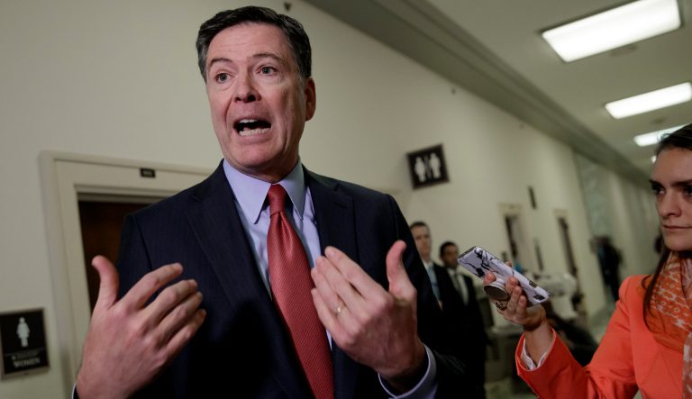 Former FBI Director James Comey  