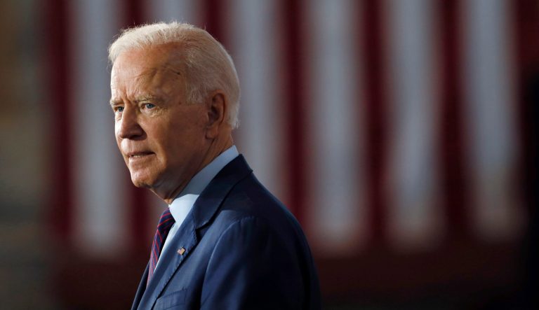 Democratic presidential candidate former Vice President Joe Biden 