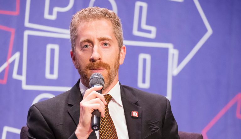 Joel Pollak attends Politicon at The Pasadena Convention Center