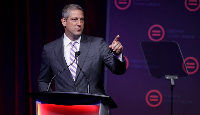 Democratic presidential candidate Rep. Tim Ryan