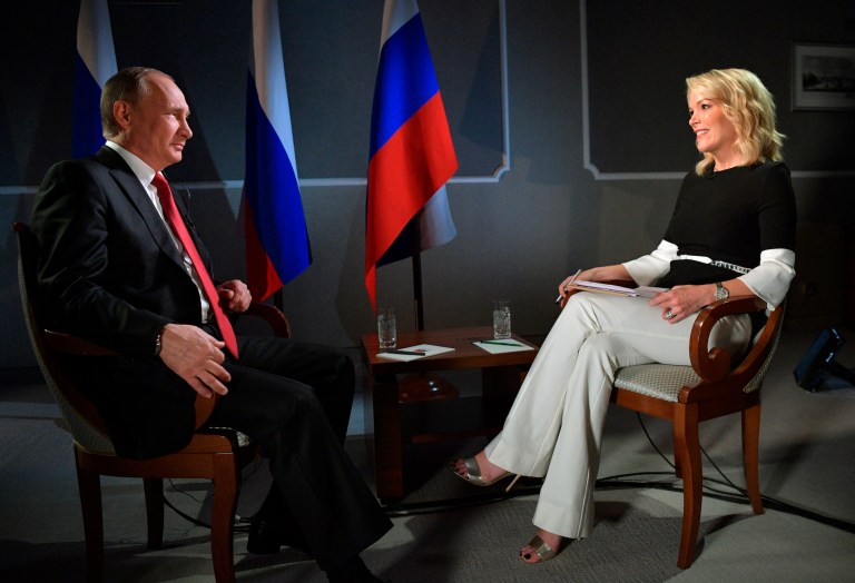 The former Trump campaign manager is frequently critical of Kelly. (Alexei Druzhinin, Sputnik, Kremlin Pool Photo via AP)