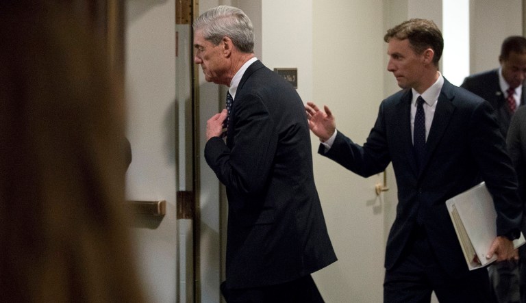 Special counsel Robert Mueller, who is investigating Russian interference in the 2016 election and whether the Trump campaign colluded with the Kremlin, has begun questioning White House staffers as part of the probe. (AP Photo/Andrew Harnik)