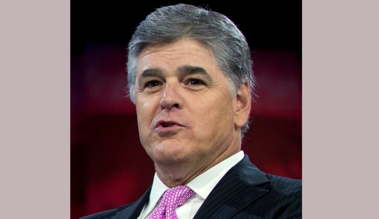 Sean Hannity of Fox News said he would not back down from sharing conspiracy theories about the murder of Seth Rich, a Democratic National Committee staffer. (AP Photo/Carolyn Kaster, File)