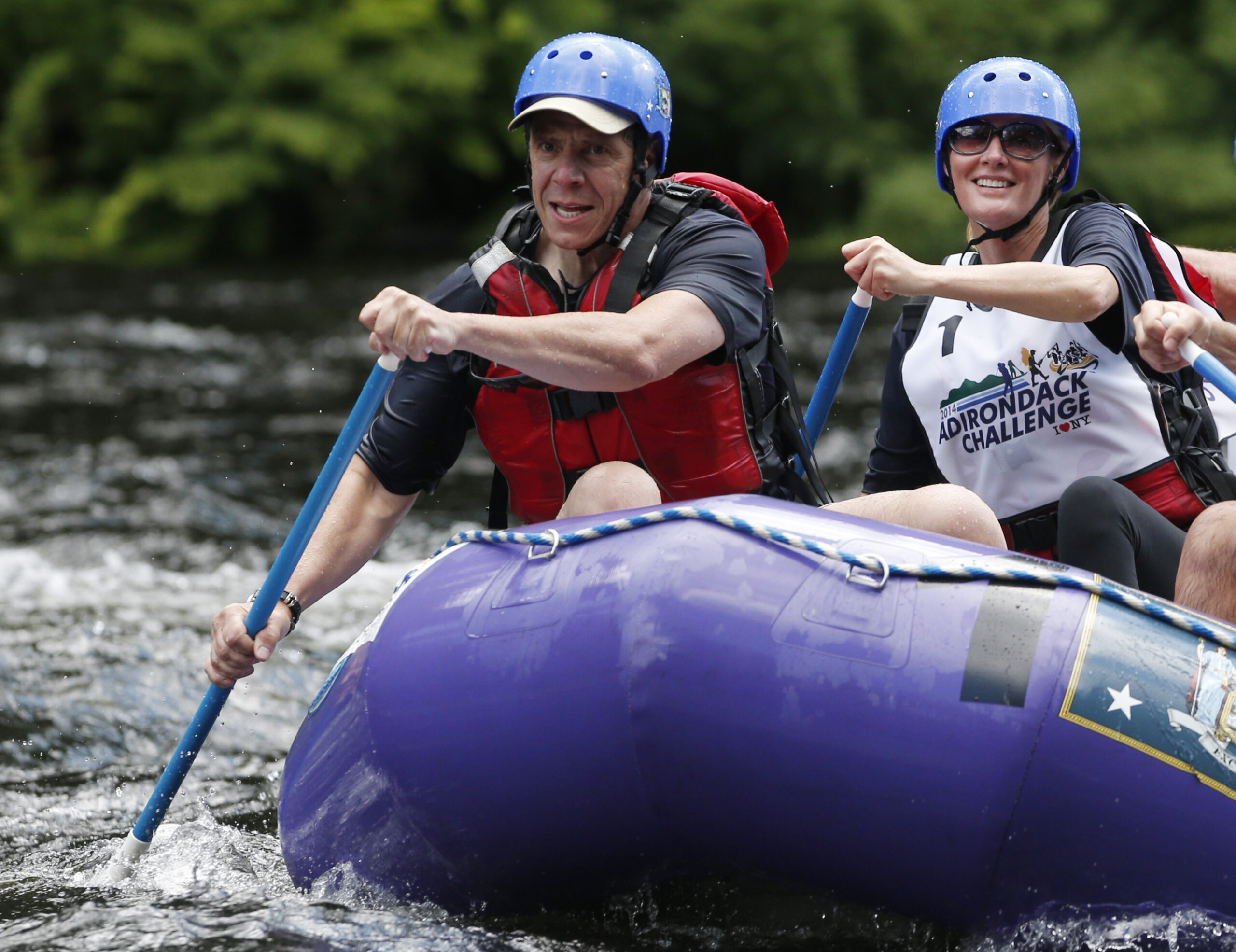 Vermont’s Shumlin, Cuomo tie in NY rafting race