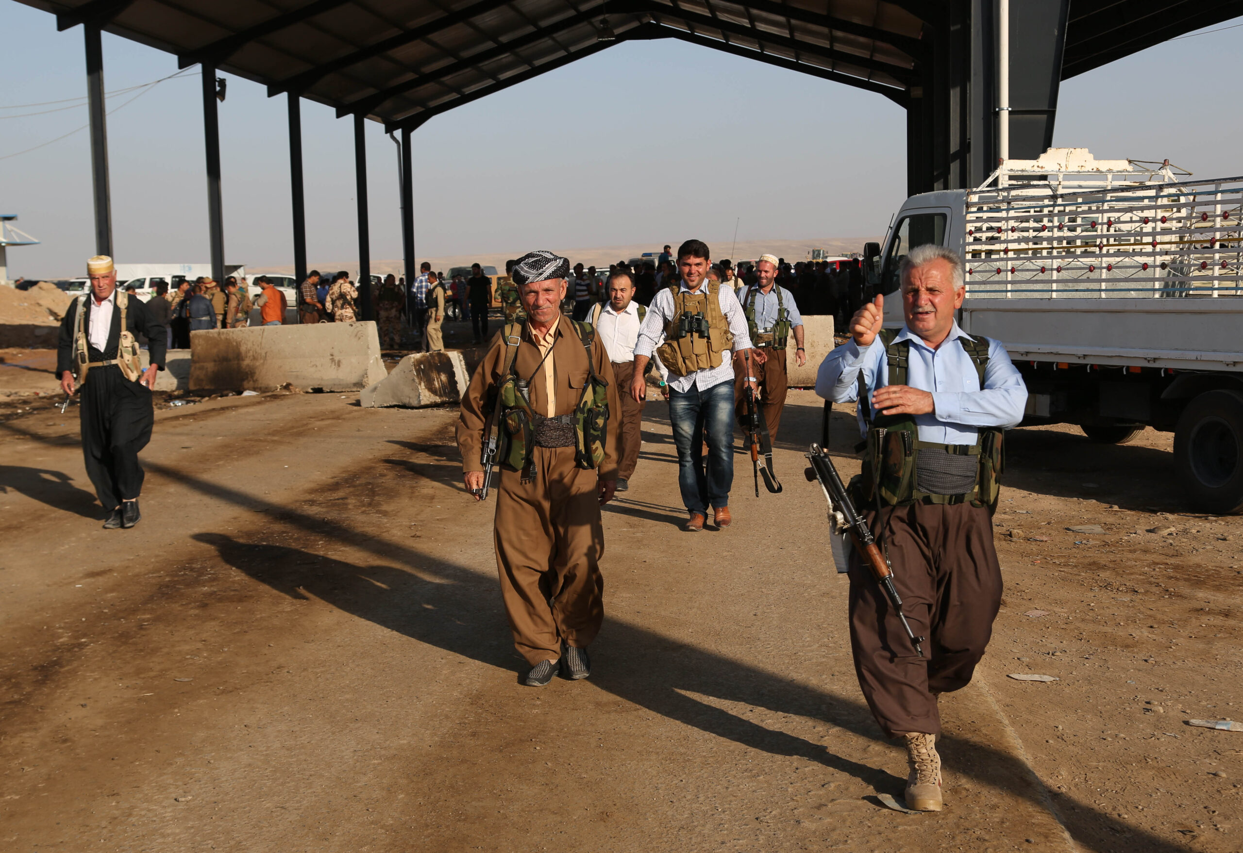 Bolstered by US, Kurds defiant to extremist threat