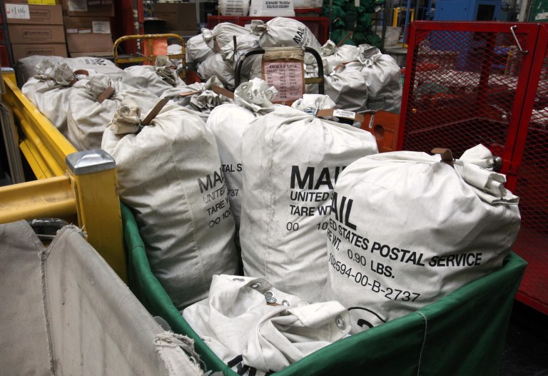 The man sent three dozen letters to prominent U.S. politicians and business leaders in September. (AP Photo/Rich Pedroncelli)