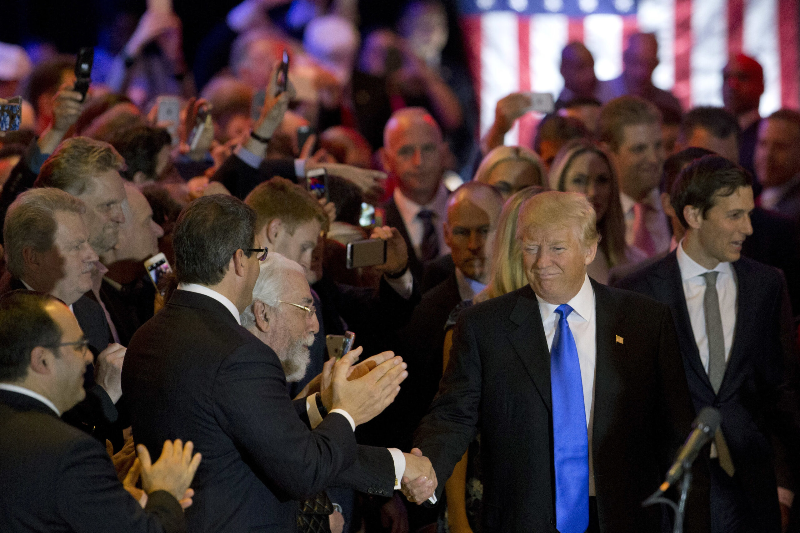 Trump victory met with silence from GOP leaders