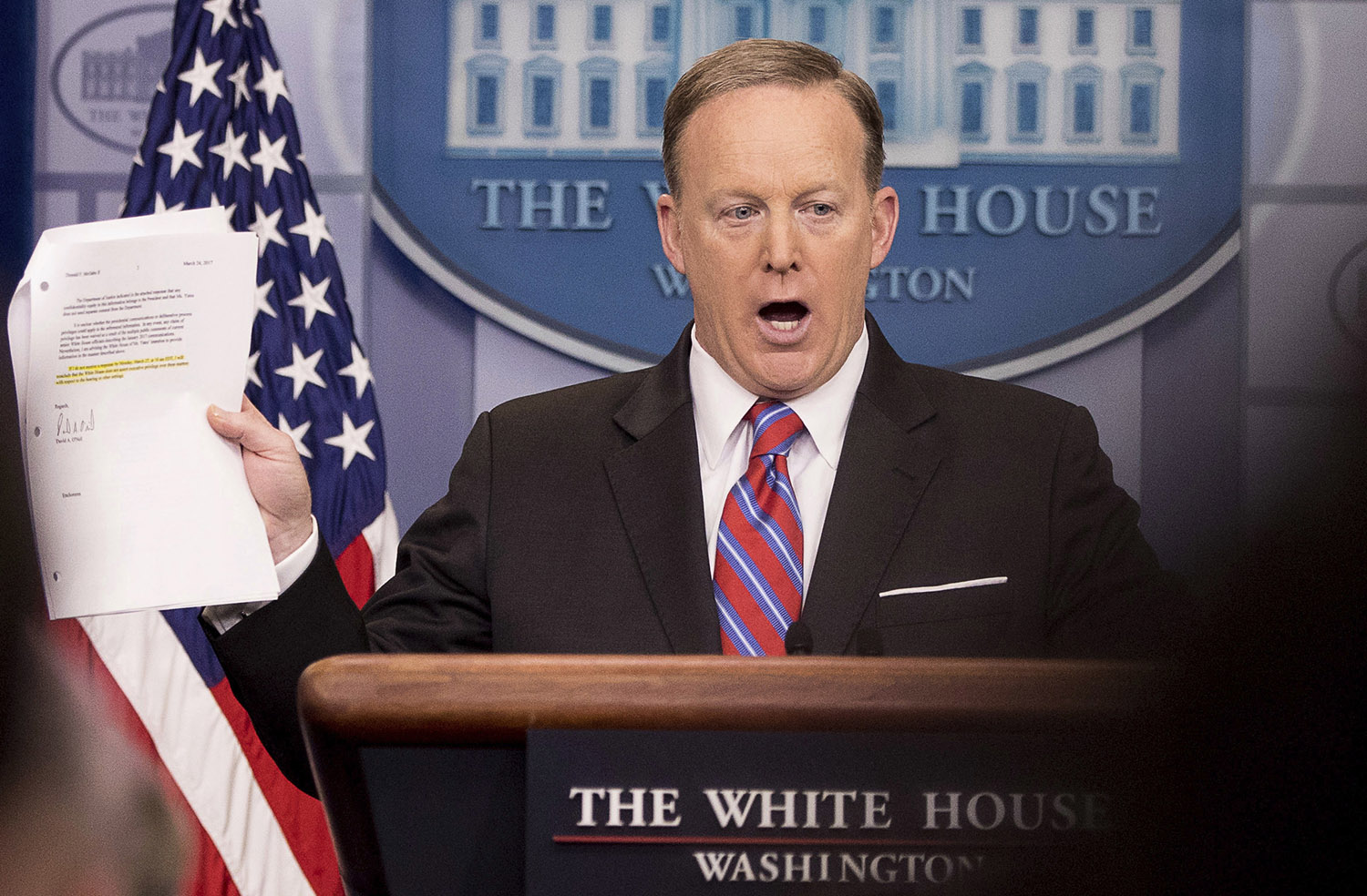 Sean Spicer: ‘Demeaning’ to suggest April Ryan can’t ‘take it’