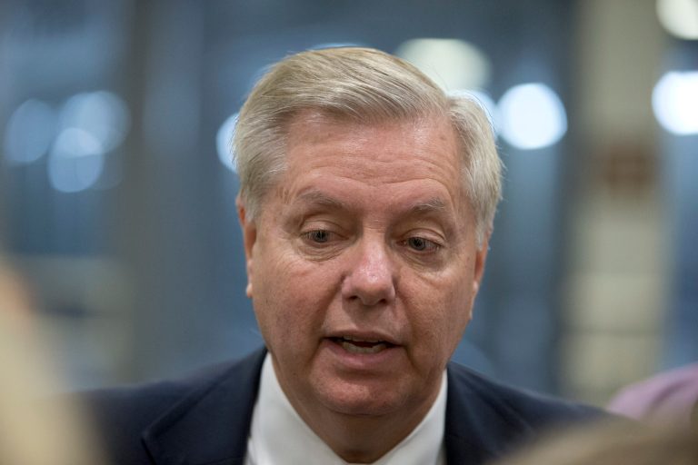 Sen. Lindsey Graham argued that Democratic attacks against Sen. Jeff Sessions' nomination are just attacks against conservatism. (AP Photo/Alex Brandon)