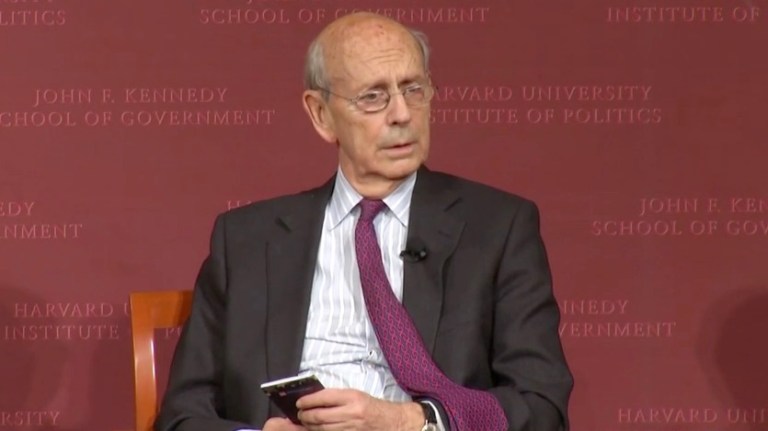 Justice Breyer blames voters for Washington division, ‘look in the mirror’
