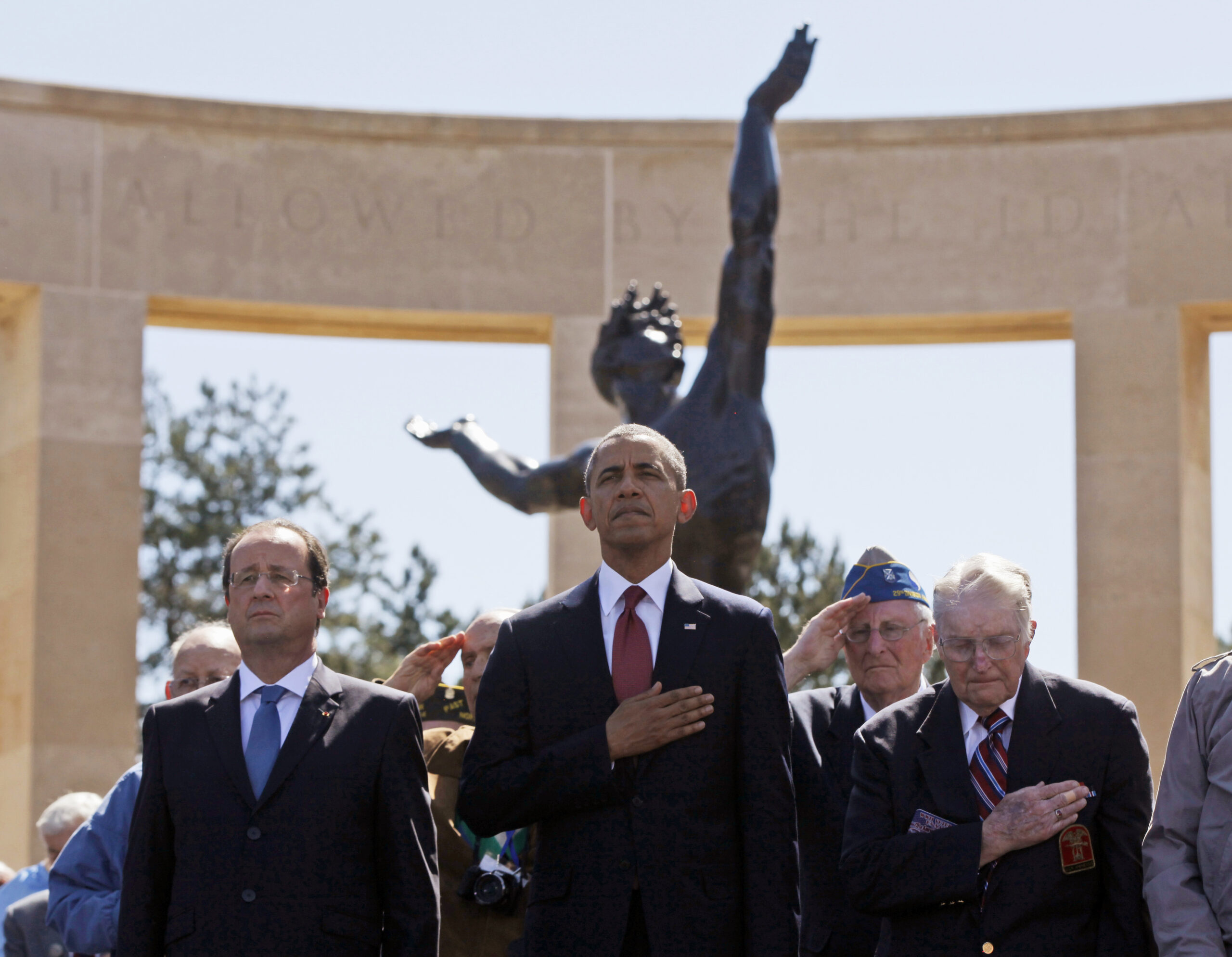 AP PHOTOS: D-Day remembrance in Normandy