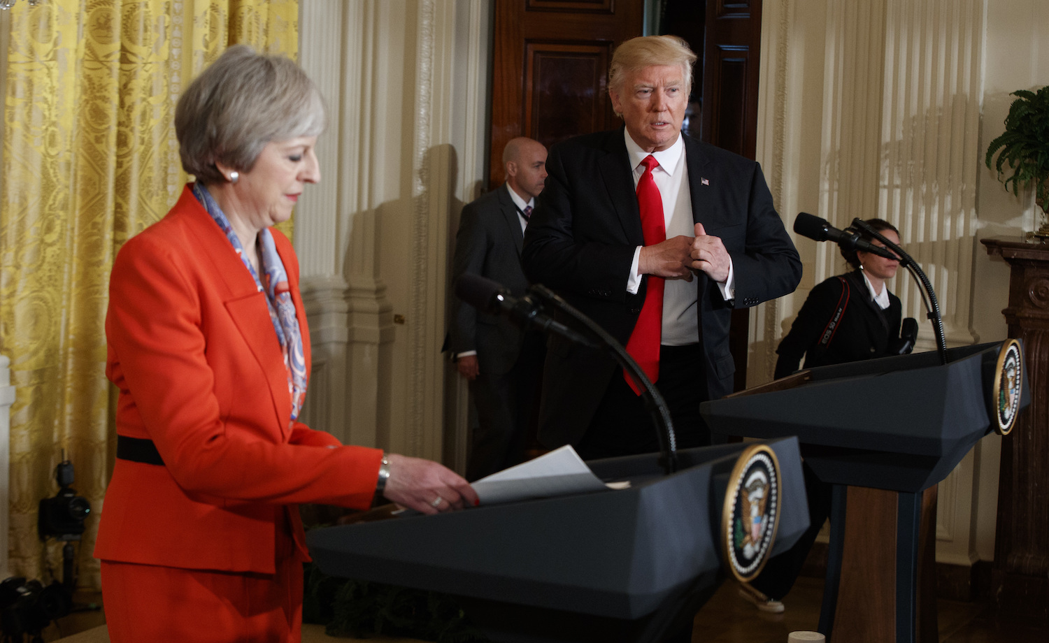 Trump to May: Brexit will be ‘a wonderful thing’ for your country