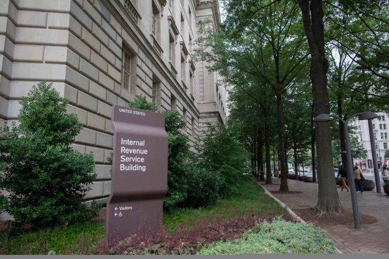 The IRS released a statement Thursday saying it is holding off until 2015 on issuing a final rule defining how it will review applications from nonprofit advocacy groups seeking 501(C)(4) tax-exempt status. (Graeme Jennings/Washington Examiner)