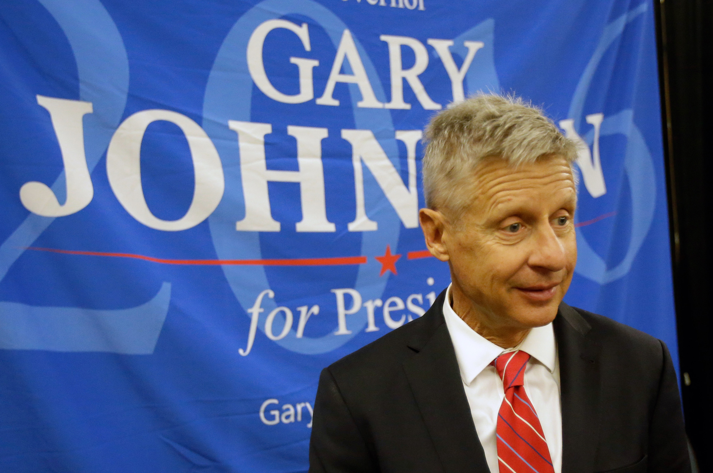 Libertarian candidate gets his first televised town hall