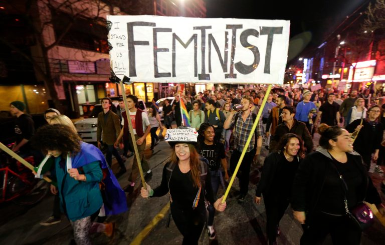 Feminist women want more action. For example, Bustle contributor Lauren Holter lays out six 
