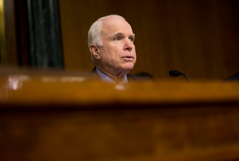 McCain wants heads to roll at the Environmental Protection Agency over the toxic spill it caused last month.Â (AP Photo/Pablo Martinez Monsivais)