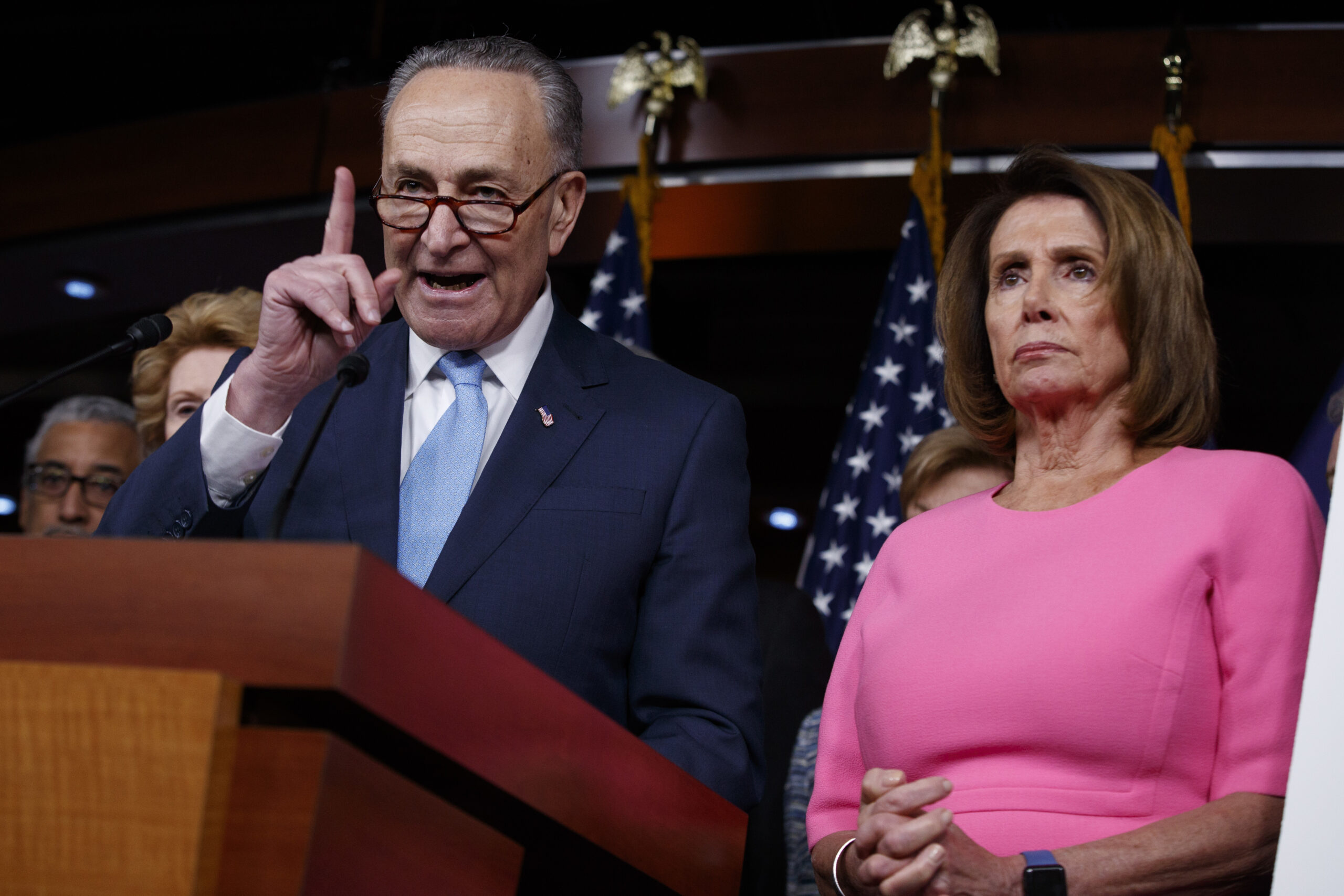 Democrats fear Trump presser will overshadow confirmation hearings