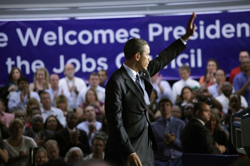 Economy recovering in spite of Obama