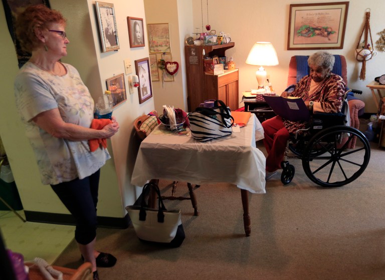 Lawmakers want nursing levels to be boosted and arbitration agreements prohibited. (AP Photo/Orlin Wagner)