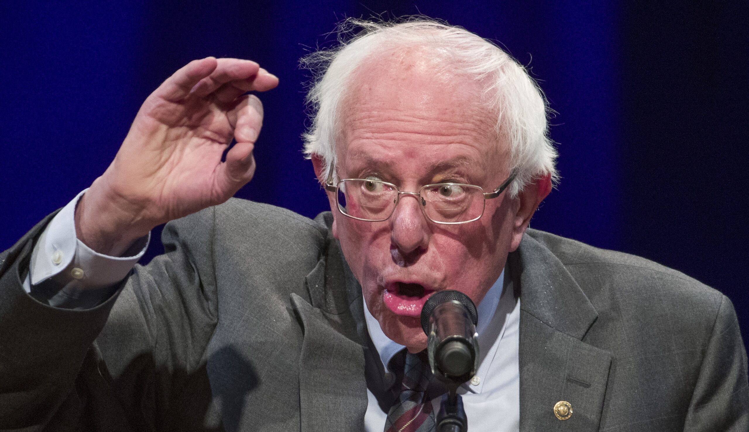 Bernie Sanders: Trump ‘a fraud, a pathological liar and a racist’