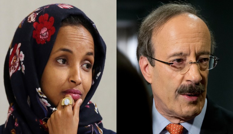 Eliot Engel and Ilhan Omar