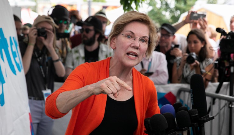 Elizabeth Warren gains on Biden in 2020 race: Poll