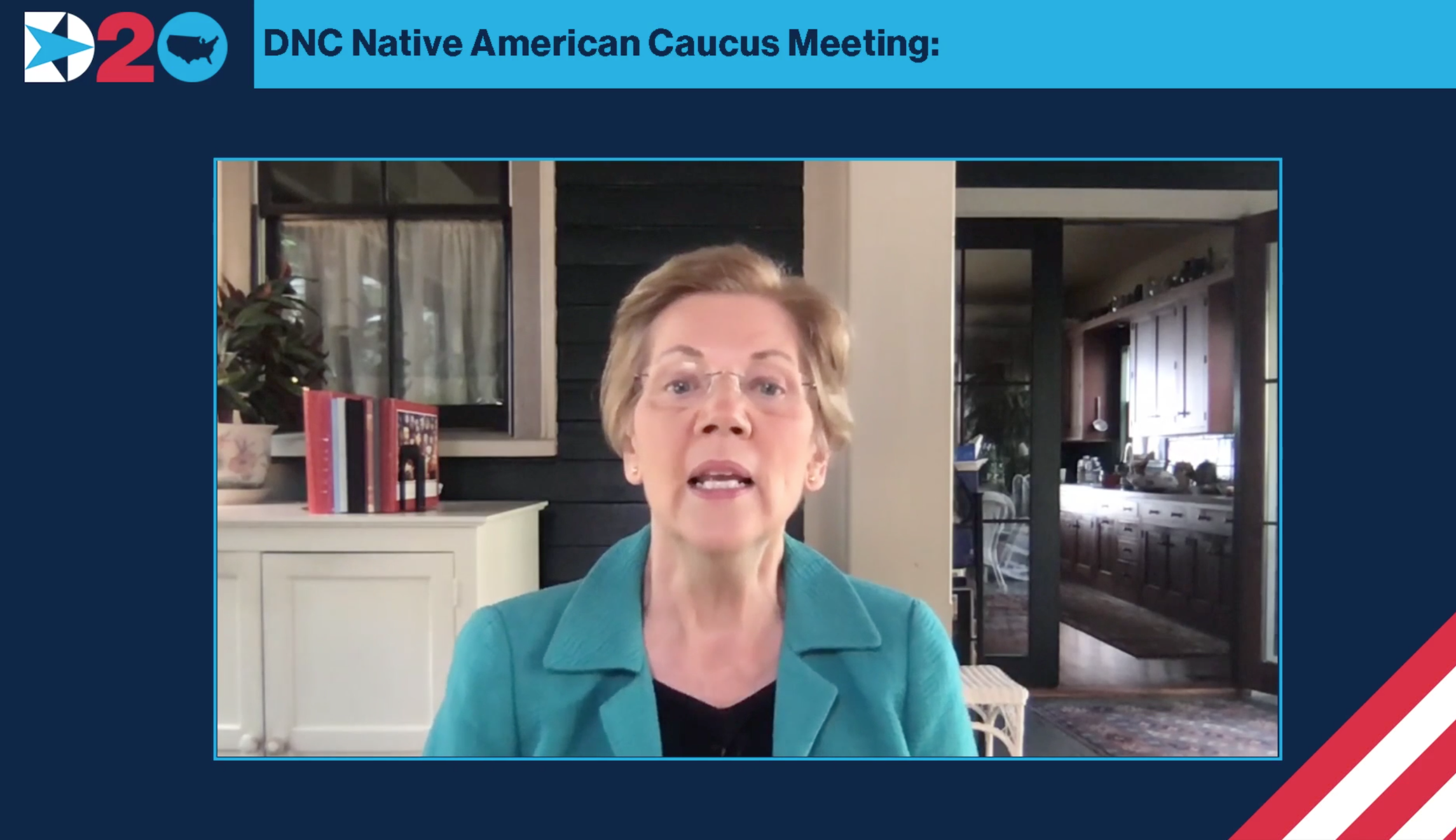 DNC disables chatroom after trolls crash Warren appearance at Native American caucus meeting