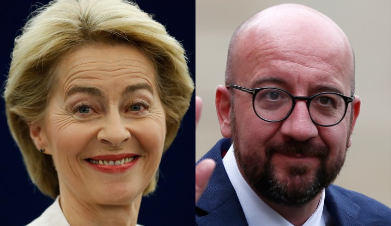 Ursula Von Der Leyen, Charles Michel.