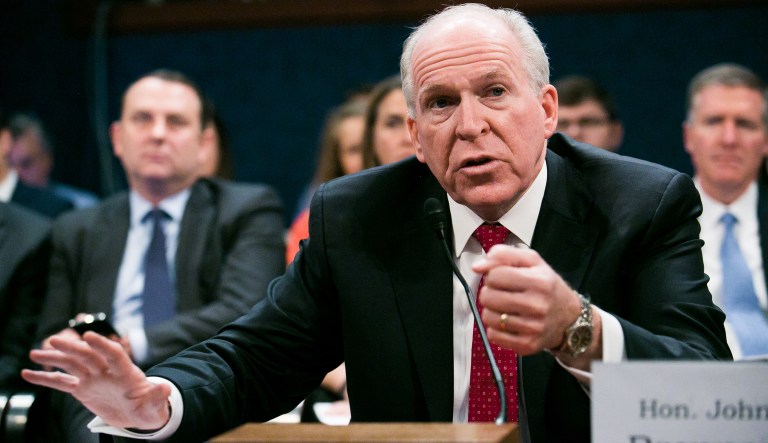 John Brennan hopes ‘individuals of conscience’ will block Trump’s declassification order