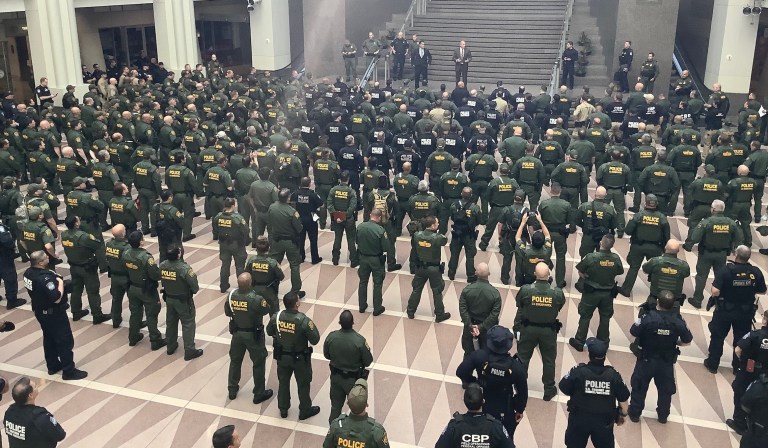 Border Patrol puts 350 agents on the streets of nation’s capital