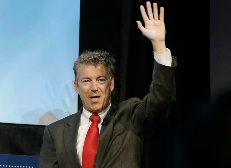 Sen. Rand Paul, R-Ky., will be part of three events in New Hampshire next week. (AP Photo/LM Otero)