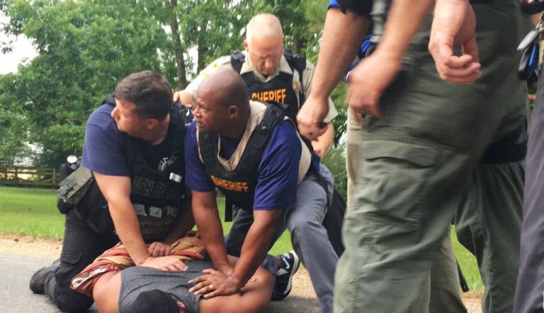 Strain said charges have not yet been filed against the suspect, who was arrested in Brookhaven, and that it would be 