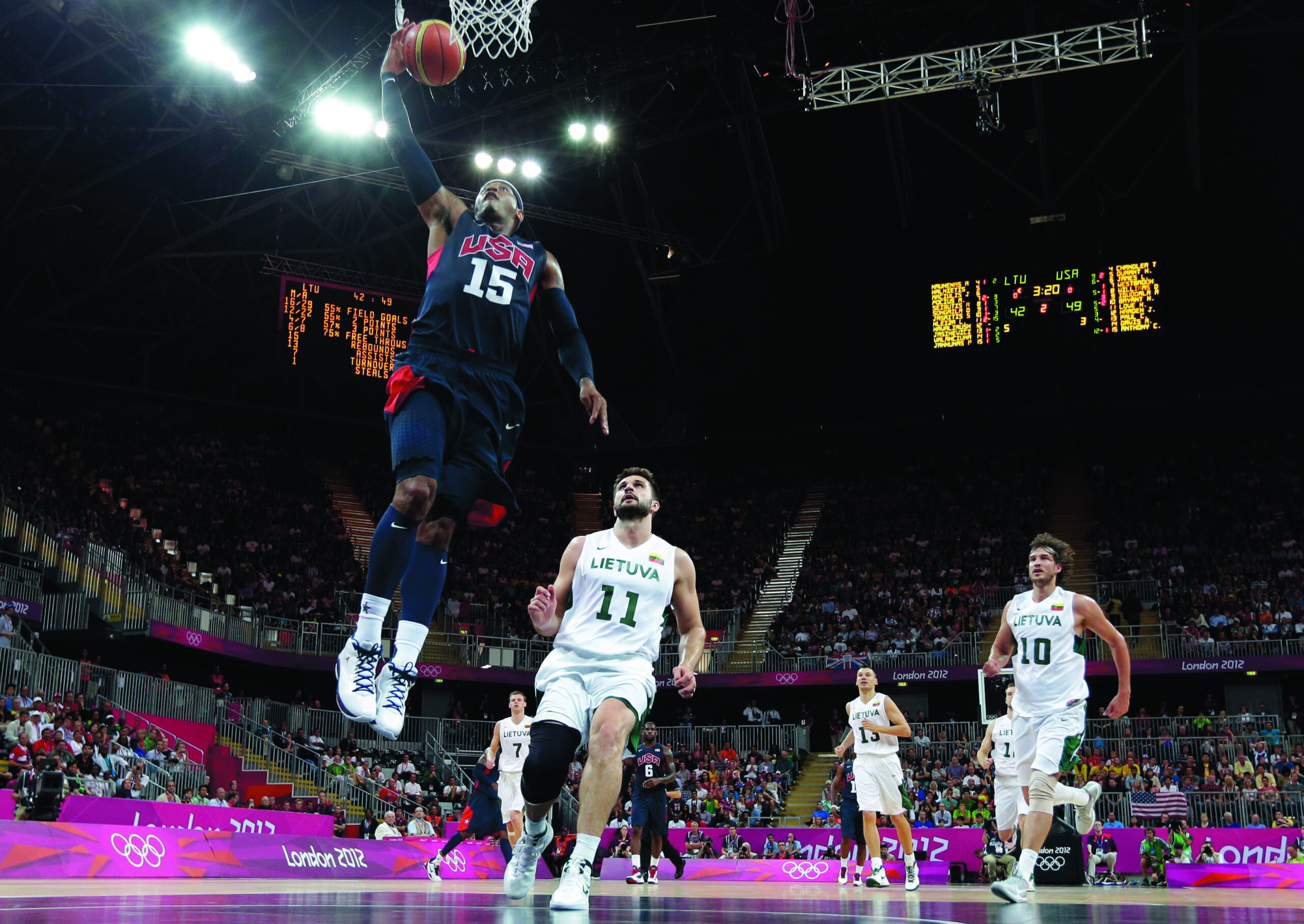 U.S. men’s basketball team survives first test, beats Lithuania 99-94