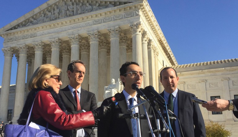 Carpenter v. United States provides the first insight into how the justices view privacy rights in the digital age. (AP Photo/Jessica Gresko)